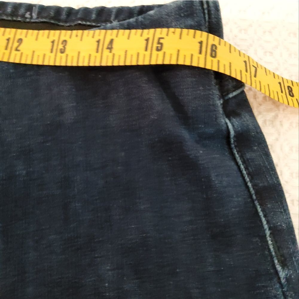 Soft Surroundings Women's Denim Cropped Pants Size L - Picture 5 of 9